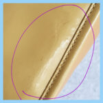 Anya Hindmarch Bag Light Brown Patent Leather with Gold Hardware #OCUU-1 - Image 12