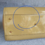 Anya Hindmarch Bag Light Brown Patent Leather with Gold Hardware #OCUU-1 - Image 21