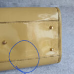 Anya Hindmarch Bag Light Brown Patent Leather with Gold Hardware #OCUU-1 - Image 22