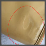 Anya Hindmarch Bag Light Brown Patent Leather with Gold Hardware #OCUU-1 - Image 5