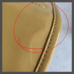 Anya Hindmarch Bag Light Brown Patent Leather with Gold Hardware #OCUU-1 - Image 6