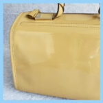 Anya Hindmarch Bag Light Brown Patent Leather with Gold Hardware #OCUU-1 - Image 9