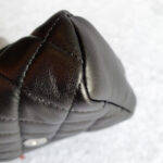 Chanel Pouch Black Lambskin with Silver Hardware #OCEO-1 - Image 8