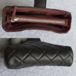 Chanel Pouch Black Lambskin with Silver Hardware #OCEO-1 - Image 7