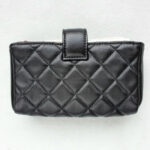 Chanel Pouch Black Lambskin with Silver Hardware #OCEO-1 - Image 4