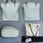 Gucci Tote Bag White Calf Leather with Gold Hardware #OCUL-3 - Image 2