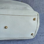 Gucci Tote Bag White Calf Leather with Gold Hardware #OCUL-3 - Image 10