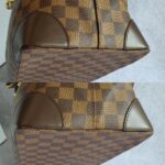 LV Hampstead MM N51204 Damier Ebene Coated Canvas with Gold Hardware #GLOSC-2 - Image 11