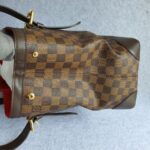 LV Hampstead MM N51204 Damier Ebene Coated Canvas with Gold Hardware #GLOSC-2 - Image 7