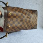 LV Hampstead MM N51204 Damier Ebene Coated Canvas with Gold Hardware #GLOSC-2 - Image 8