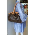 LV Tivoli GM Brown Monogram Canvas with Leather and Gold Hardware #OCLY-1 - Image 27