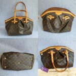 LV Tivoli GM Brown Monogram Canvas with Leather and Gold Hardware #OCLY-1 - Image 2