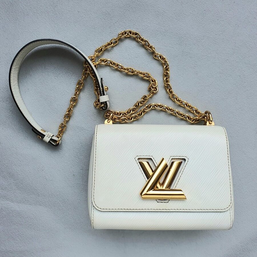 LV Twist PM White Epi Leather with Gold Hardware #GLOST-1