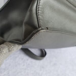 Prada Document Bag Grey Saffiano Leather with Silver Hardware #OCUO-2 - Image 13