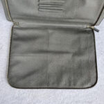 Prada Document Bag Grey Saffiano Leather with Silver Hardware #OCUO-2 - Image 21