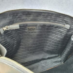Prada Document Bag Grey Saffiano Leather with Silver Hardware #OCUO-2 - Image 29