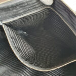 Prada Document Bag Grey Saffiano Leather with Silver Hardware #OCUO-2 - Image 24