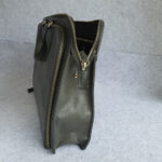 Prada Document Bag Grey Saffiano Leather with Silver Hardware #OCUO-2 - Image 8