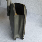 Prada Document Bag Grey Saffiano Leather with Silver Hardware #OCUO-2 - Image 7