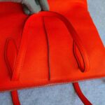 Tod's Shopping Zip Foderata Medium Red Calf Leather with Silver Hardware #OCLS-2 - Image 19