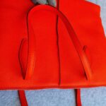 Tod's Shopping Zip Foderata Medium Red Calf Leather with Silver Hardware #OCLS-2 - Image 20