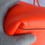 Tod's Shopping Zip Foderata Medium Red Calf Leather with Silver Hardware #OCLS-2 - Image 12