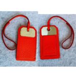 Tod's Shopping Zip Foderata Medium Red Calf Leather with Silver Hardware #OCLS-2 - Image 23