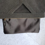 YSL Clutch Black Leather with Gold Hardware #OURC-1 - Image 20