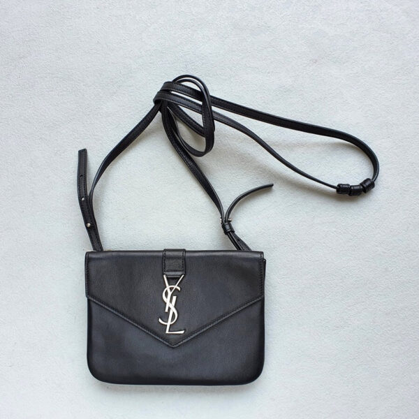 YSL Y Line Monogram Tri-Pocket Crossbody Bag #OCUR-1