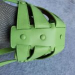 Bottega Veneta Mini Shell Green Smooth Leather with Silver Hardware #OCTT-1 - Image 9