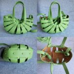 Bottega Veneta Mini Shell Green Smooth Leather with Silver Hardware #OCTT-1 - Image 2