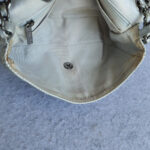 Chanel Flap Bag Silver Perforated Lambskin with Silver Hardware #OCSR-1 - Image 32