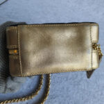 Chanel Vintage Bag Black/Gold Satin with Lambskin and Gold Hardware #OCYS-1 - Image 10