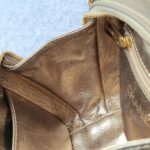 Chanel Vintage Bag Black/Gold Satin with Lambskin and Gold Hardware #OCYS-1 - Image 24