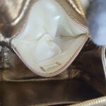 Chanel Vintage Bag Black/Gold Satin with Lambskin and Gold Hardware #OCYS-1 - Image 22