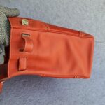 Hermes Ghillies Kelly 35cm Sanguine Swift Leather/grain D'h with Pallaium-Plated Hardware #OCTE-1 - Image 10