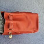 Hermes Ghillies Kelly 35cm Sanguine Swift Leather/grain D'h with Pallaium-Plated Hardware #OCTE-1 - Image 9