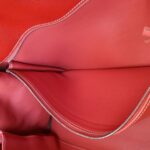 Hermes Ghillies Kelly 35cm Sanguine Swift Leather/grain D'h with Pallaium-Plated Hardware #OCTE-1 - Image 29