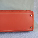 Hermes Ghillies Kelly 35cm Sanguine Swift Leather/grain D'h with Pallaium-Plated Hardware #OCTE-1 - Image 12