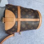 LV Duffle Bag Brown Monogram Coated Canvas with Leather and Gold Hardware #OCTT-2 - Image 3