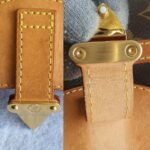 LV Duffle Bag Brown Monogram Coated Canvas with Leather and Gold Hardware #OCTT-2 - Image 11