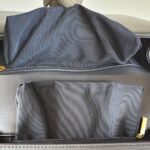 Chanel Le Boy New Medium Navy Blue Embossed Cube Lambskin with Silver/Gold Hardware #GLREO-1 - Image 30