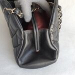 Chanel Mademoiselle Bag Black Aged Calfskin with Gold Hardware #OKCE-1 - Image 7