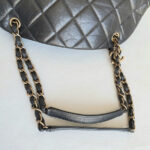 Chanel Mademoiselle Bag Black Aged Calfskin with Gold Hardware #OKCE-1 - Image 16