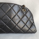 Chanel Mademoiselle Bag Black Aged Calfskin with Gold Hardware #OKCE-1 - Image 4