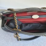 Chanel Mademoiselle Bag Black Aged Calfskin with Gold Hardware #OKCE-1 - Image 18