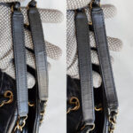 Chanel Mademoiselle Bag Black Aged Calfskin with Gold Hardware #OKCE-1 - Image 17