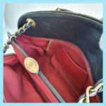 Chanel Mademoiselle Bag Black Aged Calfskin with Gold Hardware #OKCE-1 - Image 26