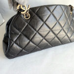 Chanel Mademoiselle Bag Black Aged Calfskin with Gold Hardware #OKCE-1 - Image 3