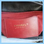 Chanel Mademoiselle Bag Black Aged Calfskin with Gold Hardware #OKCE-1 - Image 22